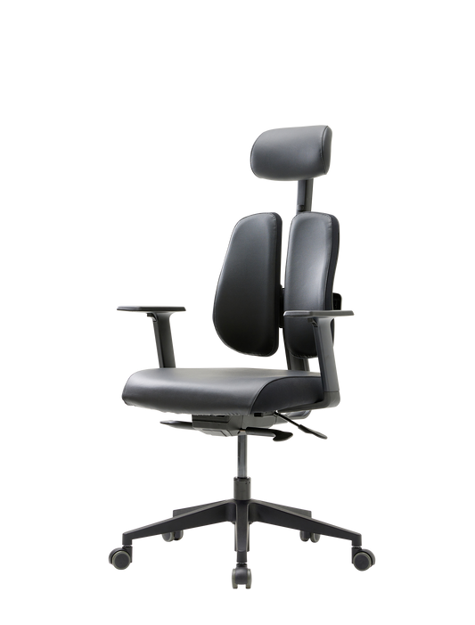 Duorest Gold D2500G-DAS Czarny Ecoskóra